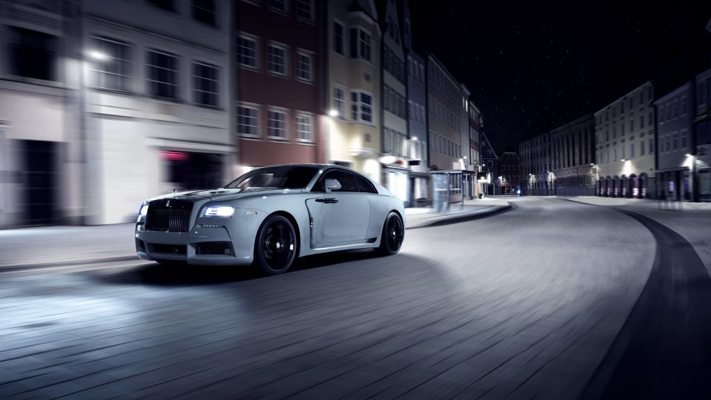 Spofec Rolls Royce Wraith, Передозировка, Серебро, Роскошные Автомобили, HD, 2K, 4K