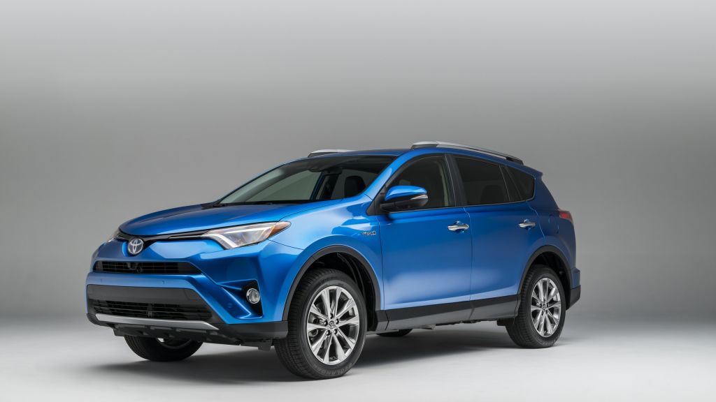 Toyota Rav4, Гибрид, Кроссовер, Обзор, Купить, Арендовать, HD, 2K