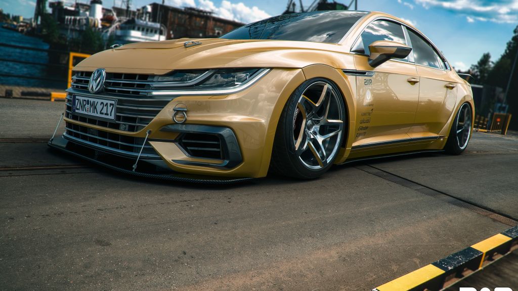 Volkswagen Arteon R-Line, Custom, Автомобили 2018, HD, 2K, 4K