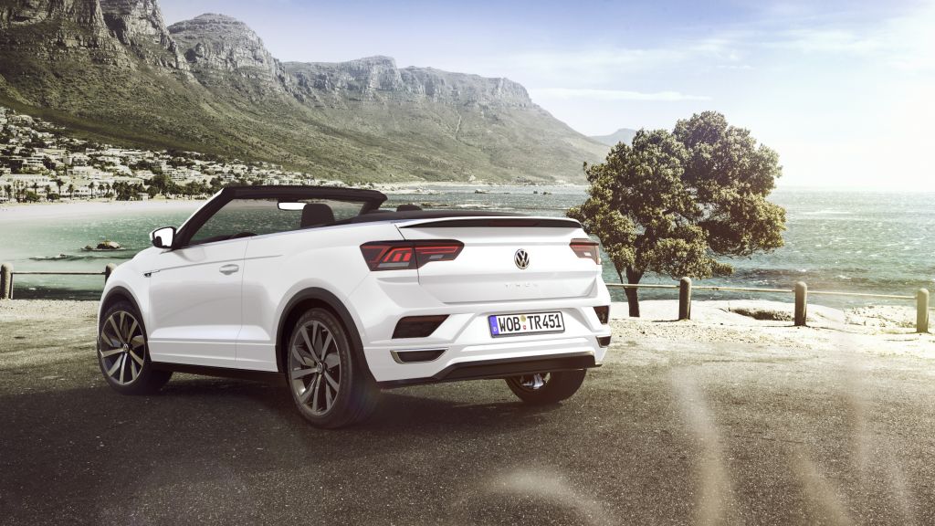 Volkswagen T-Roc Cabriolet R-Line, Машины 2020, HD, 2K, 4K