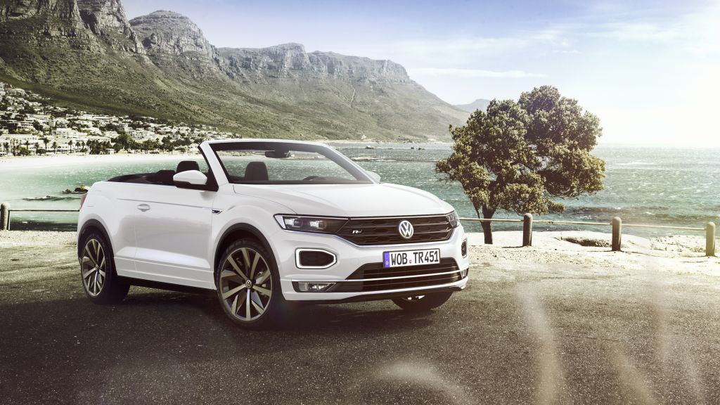 Volkswagen T-Roc Cabriolet R-Line, Машины 2020, HD, 2K, 4K